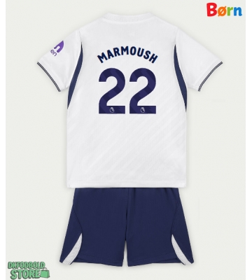 Tottenham Hotspur Omar Marmoush #22 Replika Babytøj Hjemmebanesæt Børn 2026-27 Kortærmet (+ Korte bukser)
